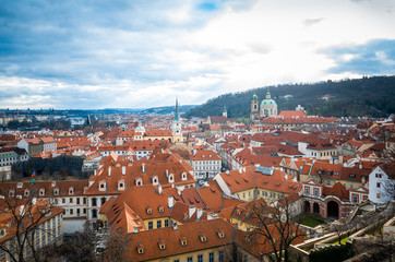 Obraz premium Old Town ancient architecture in Prague, Czech Republic