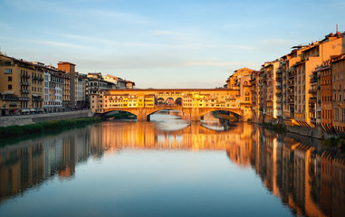 Obraz premium Ponte Vecchio, Florence, Italy