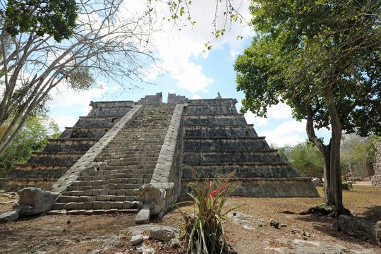Grab des Hohepriesters in Chichen Itza