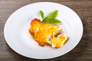 Baked pork