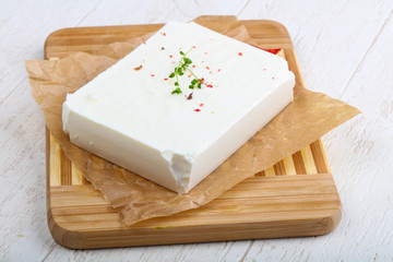 Feta brick cheese