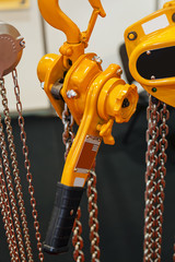 Hook and handle for construction