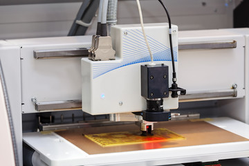 Production line of microchips