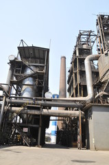 Pipeline valve facilities in steel mills