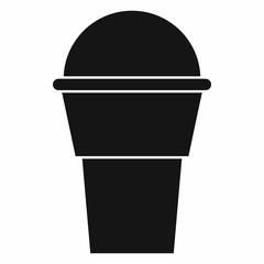 Ice Cream icon, simple style