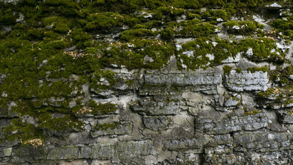 background texture of stone wall. pavement