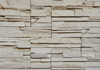 Stacked stone walls