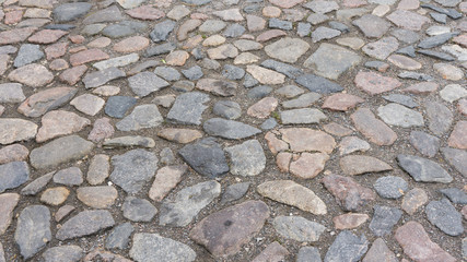 background texture of stone wall. pavement
