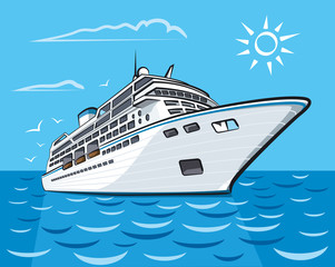 luxury cruise liner