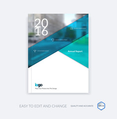 Abstract brochure template, cover design annual report, magazine
