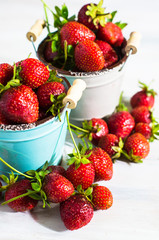 fresh strawberry on the table