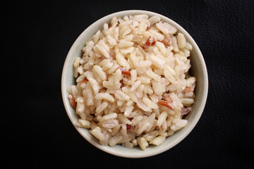Whole rice isolated