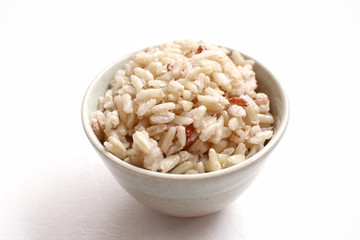 Whole rice isolated