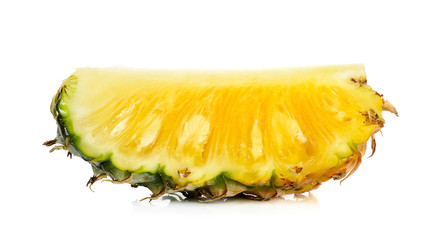 pineapple isolated on the white background