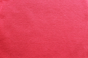 fabric texture red cotton conveyor. red fabric texture for background.
