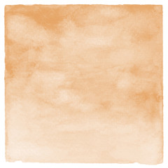 Abstract orange watercolor1