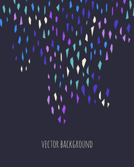 Abstract vector background with mosaic texture
