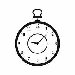 Watch icon, simple style