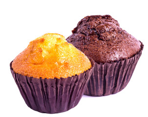 Two different muffin