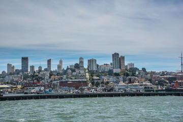Fototapeta na wymiar View of San Francisco - California