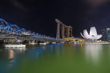 Foto op Plexiglas Helix Bridge Helix Bridge singapore reizen landmark