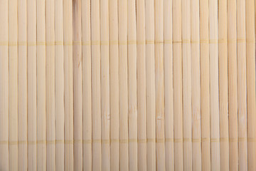 Woven cloth made of cane and bamboo