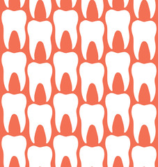 Seamless Dentistry Molar Teeth Pattern