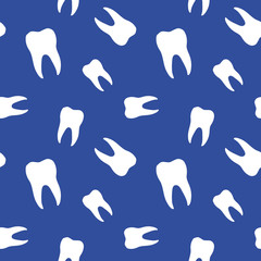 Seamless Teeth Dentistry Background