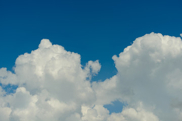 Fototapeta na wymiar Cumulus clouds