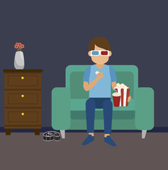 cinema entertainment design, vector illustration eps10 graphic 