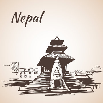 Maju Deval temple, dedicated to Shiva, in Durbar Square