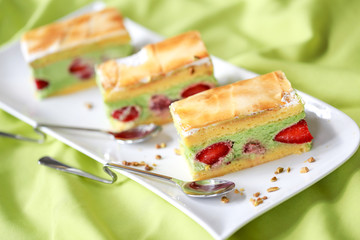 fraisier pistache 3