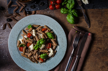 Whole grain pasta