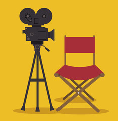 Obraz premium cinema entertainment design, vector illustration eps10 graphic 