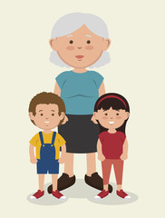 happy family design, vector illustration eps10 graphic 