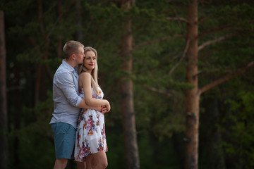 Naklejka premium Beautifull couple