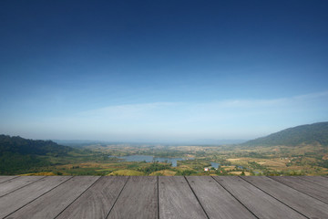 empty wooden nature background