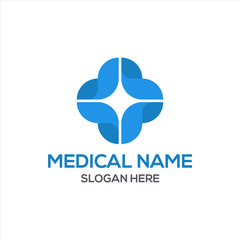 Hospital and Health Care Logo Vector