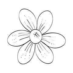 Garden icon. Flower plant  design. vector graphic