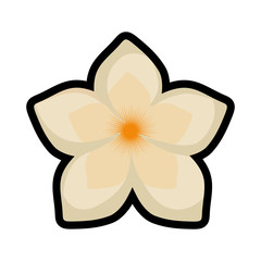 Garden  design. Flower icon. vector graphic