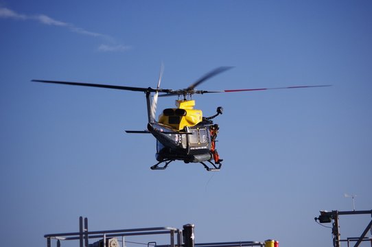 Trainee Helicopter From Defence School