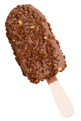 Ice cream isolated on white