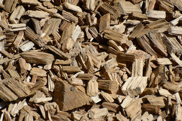 Wooden cuttings, background, texture