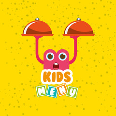 kids menu design 