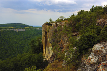 Naklejka premium Summer vacation in the Crimea