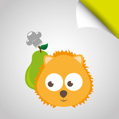 Obraz premium kids menu design 
