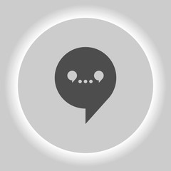 Dialog vector web icon