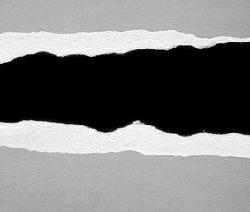 Ripped paper