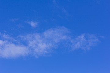 Beauty blue sky with clouds, Texture and background