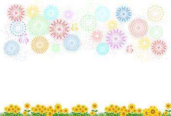 花火　ひまわり